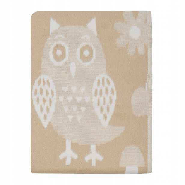 Přírodní Bavlněná deka 100% bavlna 100 x 140 cm Měkký Pléd Cozy Blankets