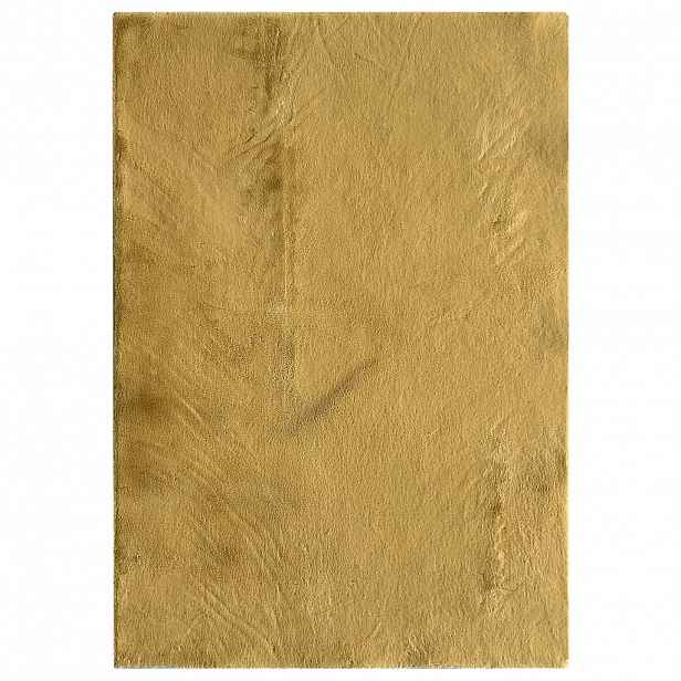 Boxxx KOŽEŠINOVÝ KOBEREC, 120/160 cm, žlutá