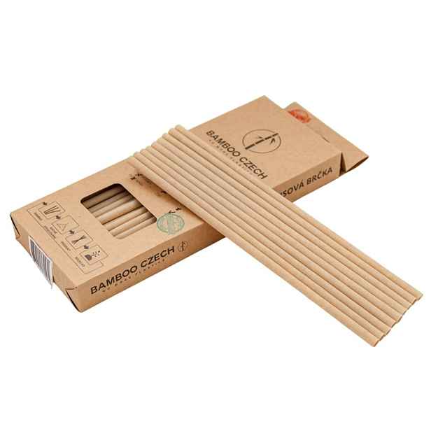 brčko d 6mm, 23cm, 60ks, BAMBOO, ECO 100%rec.