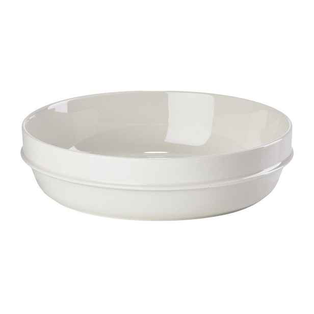 Krémová porcelánová servírovací miska 1,4 l Eau – Zone