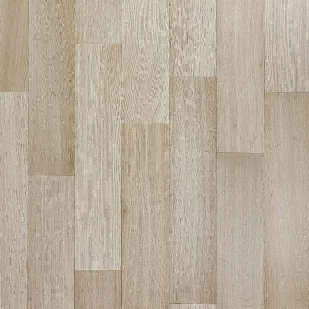 PVC podlaha - lino March wood 2203, na míru, šíře 4m, béžová, bez podkladu, dětský pokoj, IVC Commercial