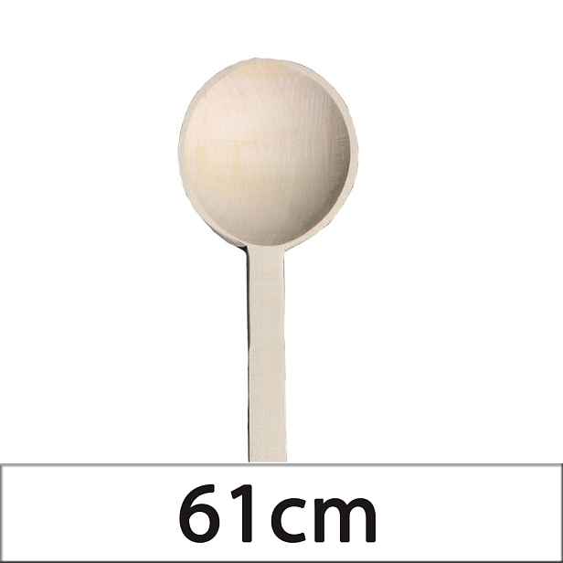 TFY KITCHEN No.0061 Vařečka Kotlíková, dřevěná, 61 cm