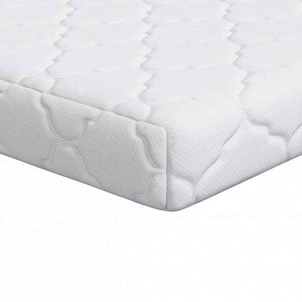 vidaXL Matrace Bílá 60 x 120 cm Žakárová tkanina