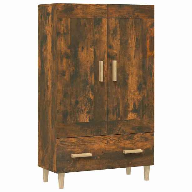 vidaXL Komoda kouřový dub 70 x 31 x 115 cm kompozitní dřevo