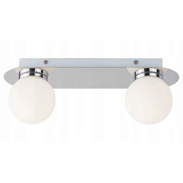 Rabalux Becca 2111 Nástěnná a stropní lampa G9 Chrom Bílá IP44