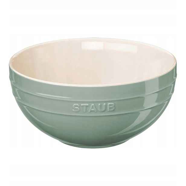 Staub Serving keramická miska kulatá 24 cm 3,2 l eukalyptová