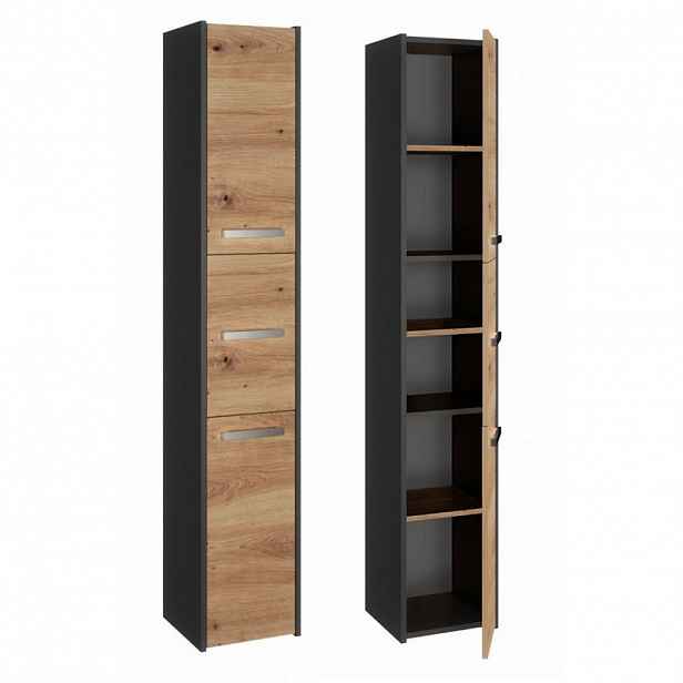 RAUMHIRSCH FURNITURE KOUZELNA SKŘÍŇ antracitová, Artisan 30/170/30
