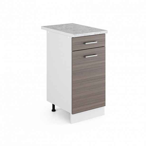 Vicco SPODNÍ SKŘÍŇKA KUCHYŇSKÉ LINKY R-Line Ušlechtilá šedá 40 cm s pracovní deskou