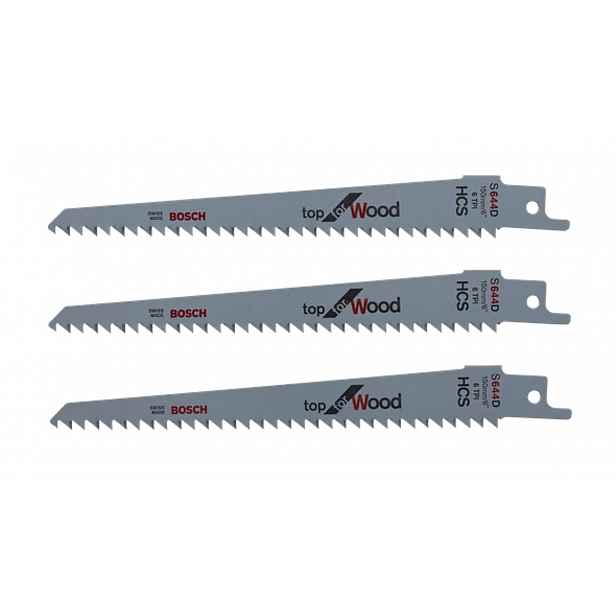 Bosch - Sada pilových plátků, délka 21 cm, 3 ks F016800303
