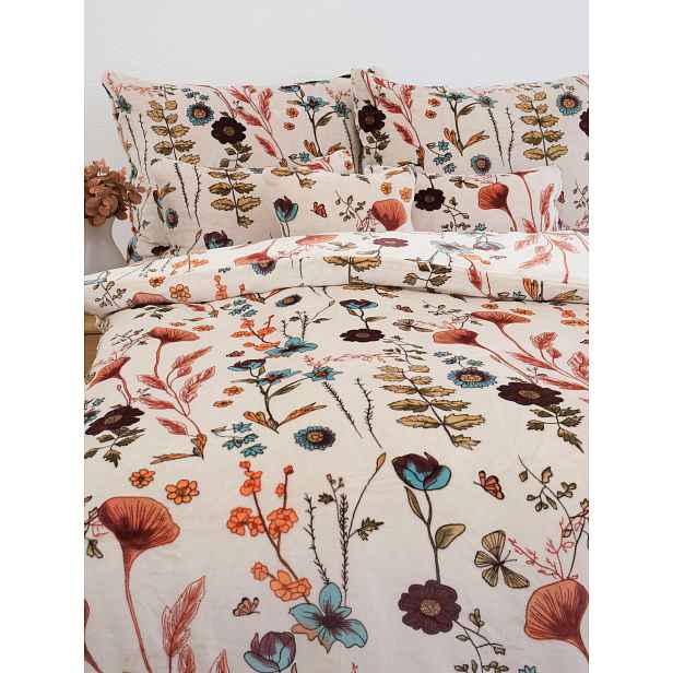 MKLuzkoviny.cz Prodloužené povlečení mikroplyš Exclusive - Veronika- 140 × 220 cm - 70 x 90 cm