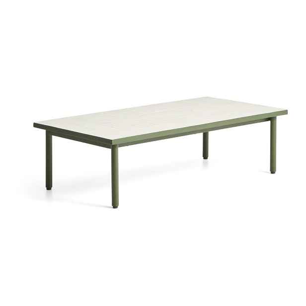 Zahradní konferenční stolek s keramickou deskou 61x122 cm Maurina – Kave Home