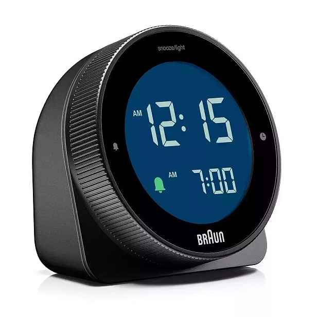 Budík Braun BC24 crescendo Alarm podsvícení na nočním stolku