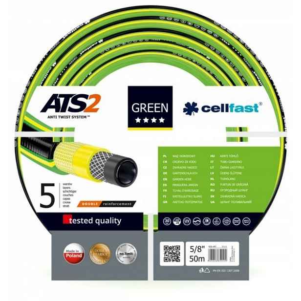 Cellfast Hadice Green ATS2 Velikost: 5/8" Délka: 50m