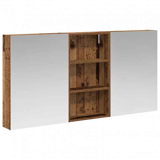 vidaXL Sada koupelnových skříněk 3 ks 140 x 14,5 x 70 cm