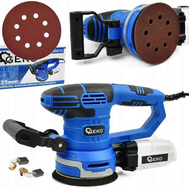 Excentrická Oscilační Bruska 125 MM 450 W Geko