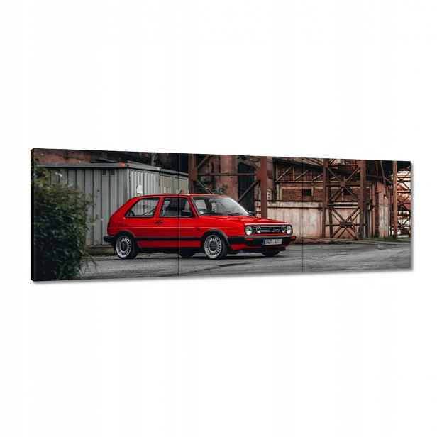 Obrazy 120x40 Vw Golf Dvojka 2 II Gtd