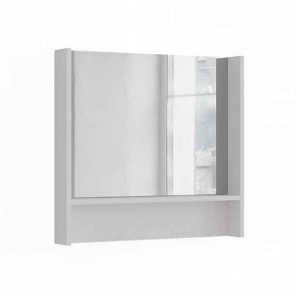 Vicco STĚNOVÉ ZRCADLO Sherry Bílá 70 x 65 cm
