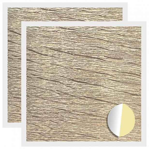 vidaXL Lepicí kryt šroubu 2 ks Sonoma dub Ø 20 x 0,5 mm