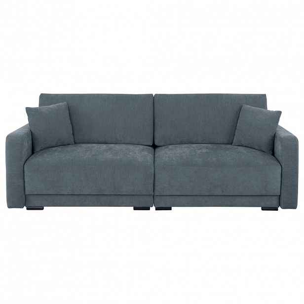 Carryhome DVOUMÍSTNÁ POHOVKA, textil, modrá