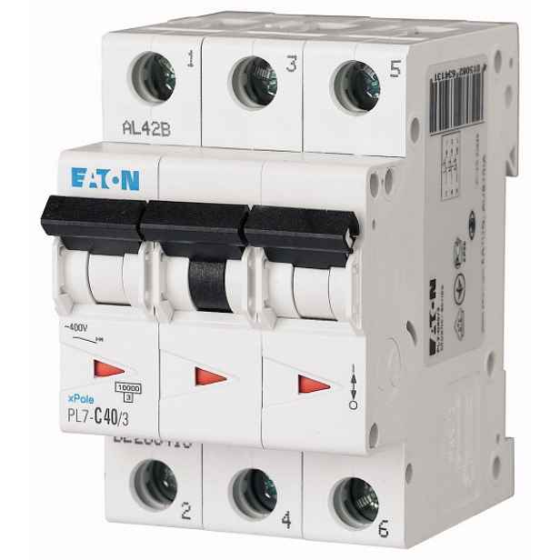 Jistič Eaton PL7-D40/3 10 kA D 40 A