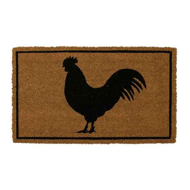 Kokosová rohožka s kohoutem Rooster - 75*45*2cm Mars & More