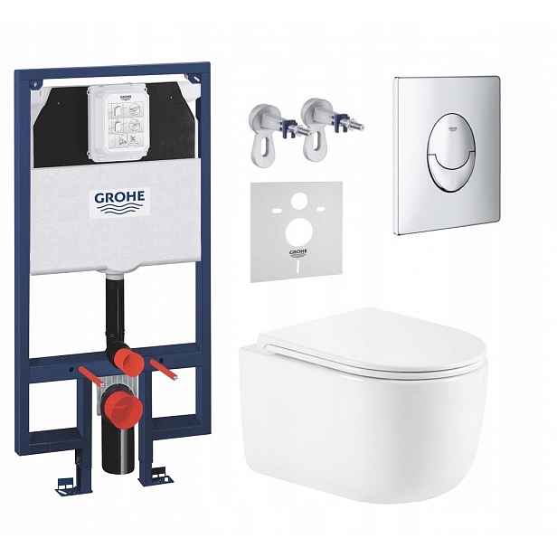 7v1 Wc Set, Stelaz Grohe Slim Wc Mísa Tornado Imprese Tlačítko