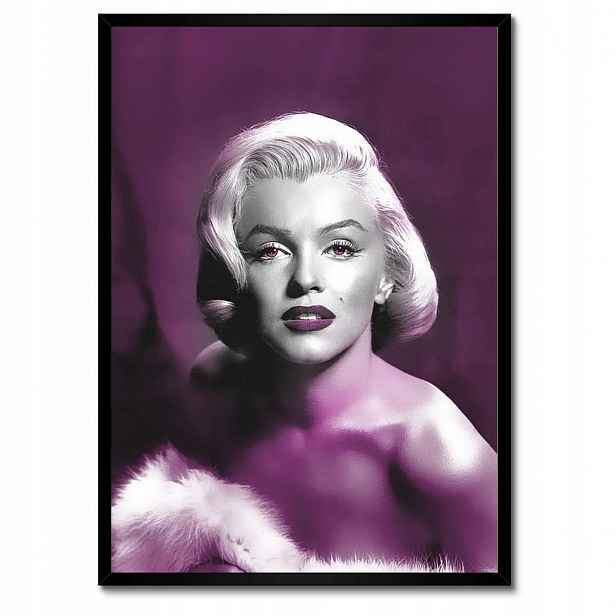 Plakáty v rámu 50x70 Marilyn Monroe, herečka