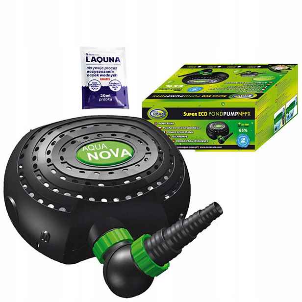 Čerpadlo do jezírka Aqua Nova NFPX-6500 6500 l/h 32 W, energeticky úsporné