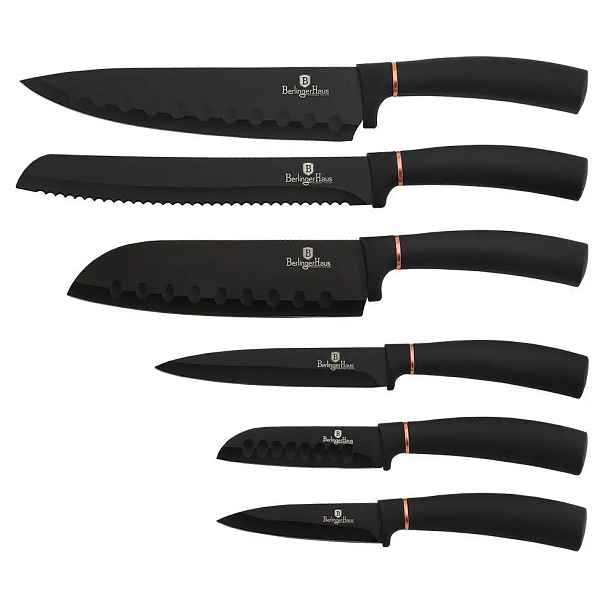 Sada nožů v krabičce Berlinger Haus Black Rose 6 a ks BH-2337