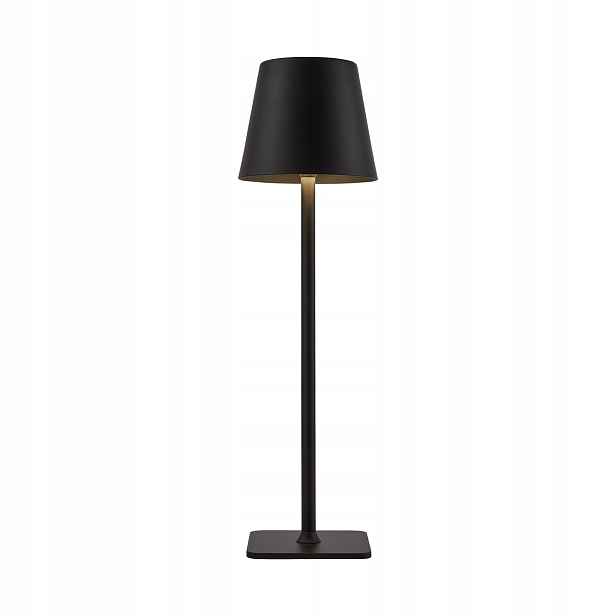 Venkovní přenosná stolní Led lampa černá Atlis Italux