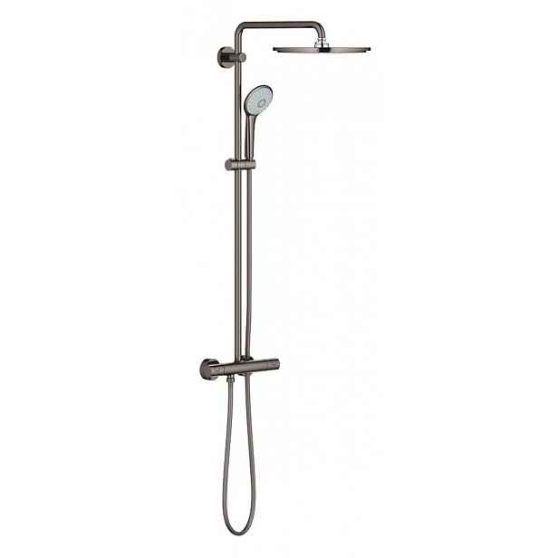 Sprchový systém Grohe Euphoria System s termostatickou baterií Hard Graphite 26075A00