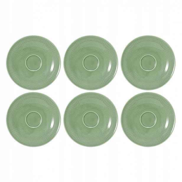 Spodky Seltmann Beat Color Glaze zelené 6 ks 16,5 cm