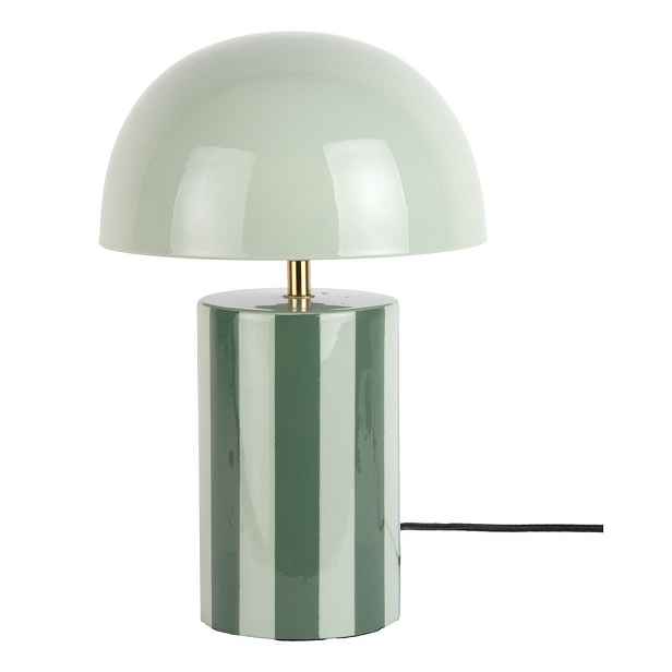 Zelená kovová stolní lampa (výška 34 cm) Rayado – Leitmotiv