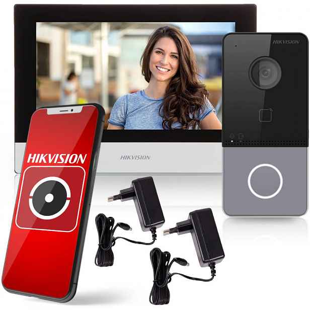 Videotelefonní sada Hikvision DS-KIS603-P(C)