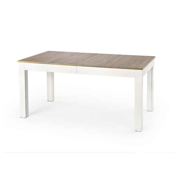 HALMAR Jídelní rozkládací stůl Severo 160/300 cm dub sonoma/bílý