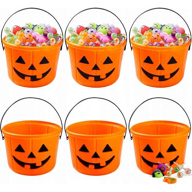 Košík na cukroví Joyin Jack o Lantern Halloween Party Zboží 6 kusů