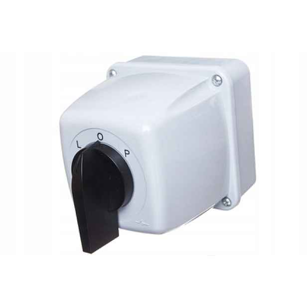 Vačkový spínač Luk 16-43 16A L-0-P IP44 Elektromet