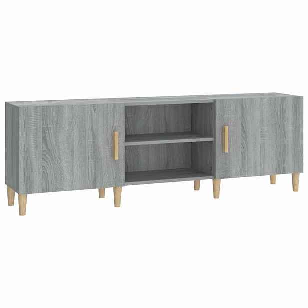 vidaXL TV skříňka šedá sonoma 150 x 30 x 50 cm kompozitní dřevo