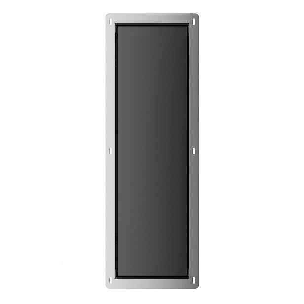 Wall-Box Brush „L“ – Pravá černá skleněná schránka na toaletní kartáč Balneo