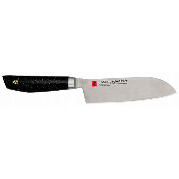 Kasumi Nůž Santoku, malý kovaný, VG10, délka 13 cm