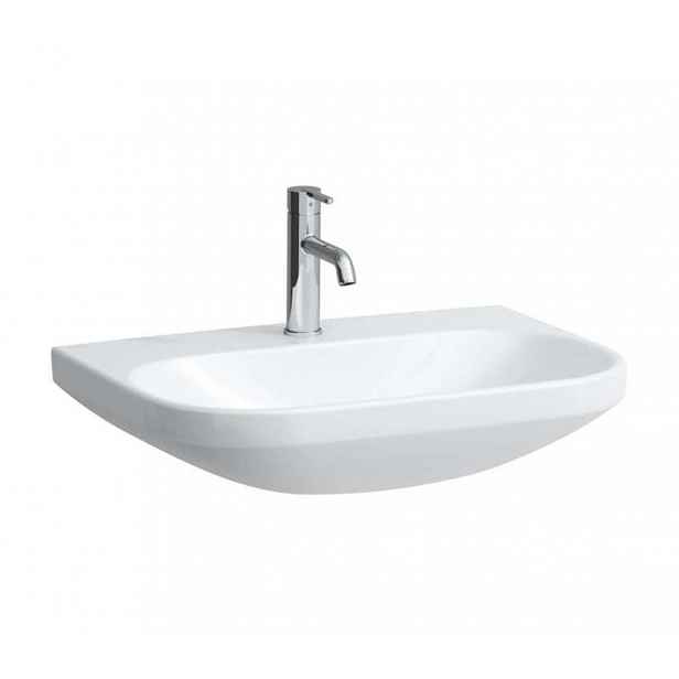 Laufen Lua - Umyvadlo 46x65 cm, bez přepadu, otvor pro baterii, LCC, bílá H8110864001561