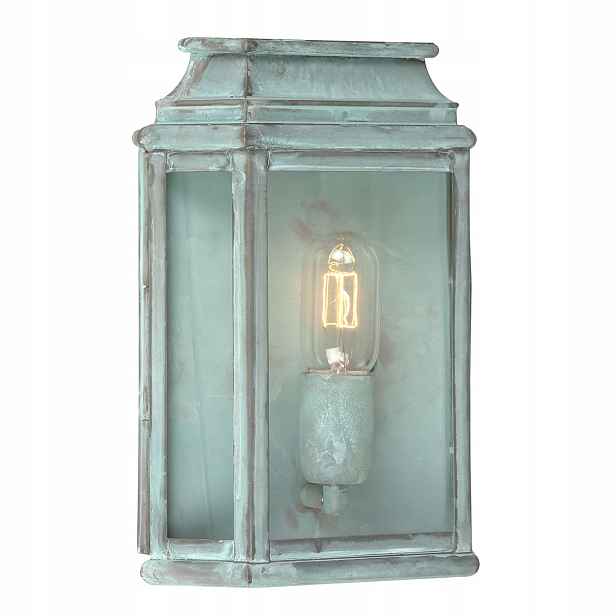 Nástěnné venkovní zahradní svítidlo klasická lampa grinšpán IP44 Elstead