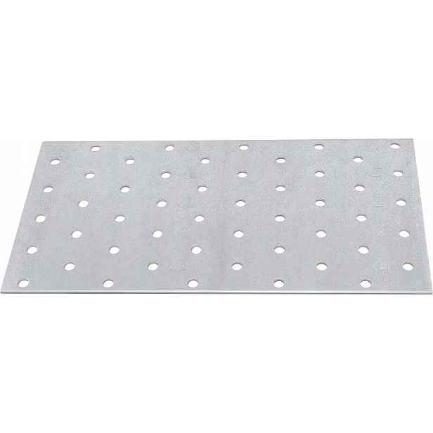 Perforovaná plochá tesařská spojka 100 x 200 x 2 mm PP12 50 Ks