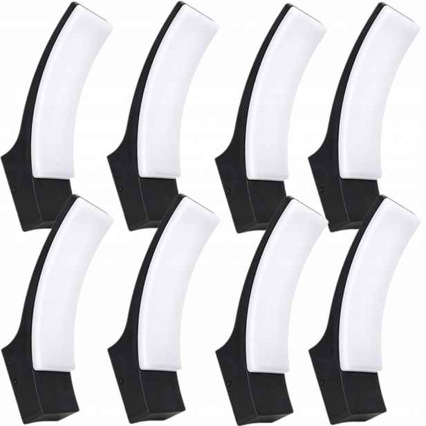 8x Fasádní svítidlo Led lampa 12W IP65 na Terasa Balkon Stěnu Fasádu