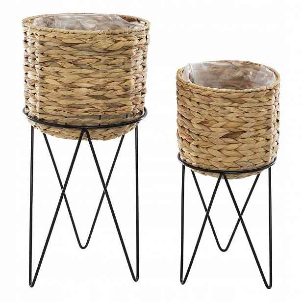 Kovové květináče Boho Scandi, moderní obaly