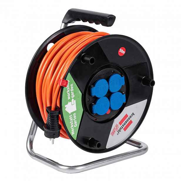 Prodlužovací Kabel bubnový Brennenstuhl Akyga IP44 navíječ 4 zásuvky 3x1.5 mm 50 m