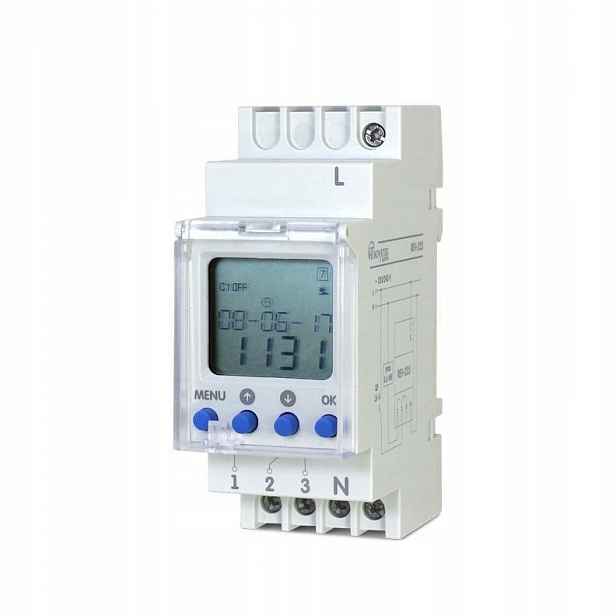 Programovatelné multifunkční hodiny 16A REV-225 Novatek Electro