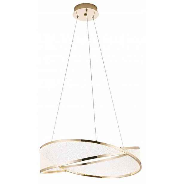 Stropní Svítidlo Glamour Zlatý Led prach 50 cm 38 W