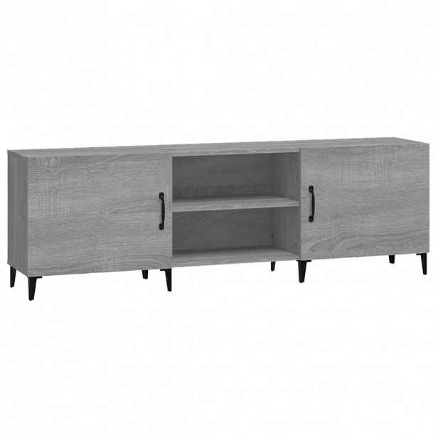 vidaXL TV skříňka šedá sonoma 150 x 30 x 50 cm kompozitní dřevo