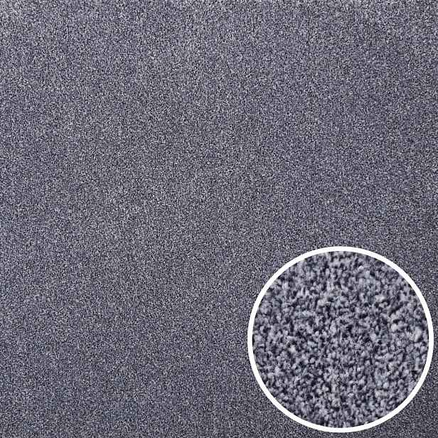 Metrážový koberec Prestige 482, na míru, šíře 4m, šedá, ab (mřížka), dětský pokoj, Condor Carpets